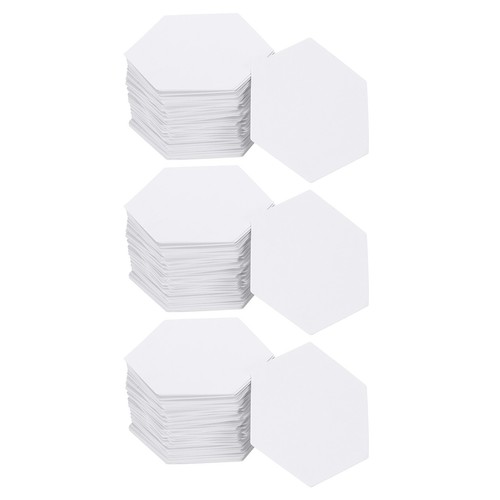 300pcs hexagon inch paper - 300pcs, 0.5-inch