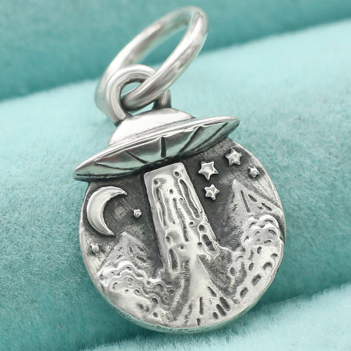 925 sterling silver ufo - 925, alien