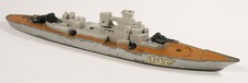 MATCHBOX SEA KINGS K303 BATTLESHIP VINTAGE LESNEY WARSHIP NAVY BTP