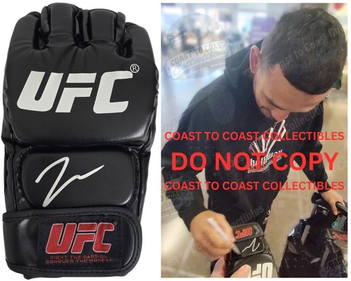 Max holloway signed - signed, glove