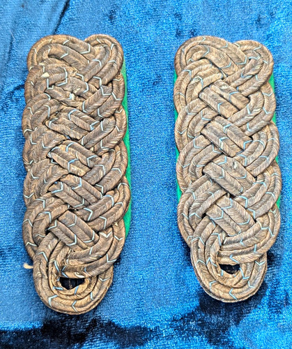 Pair braided military uniform - braided,