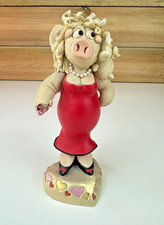 Dressed to Kill Piggin Ornament 2001 Collectible Pigs by David Corbridge