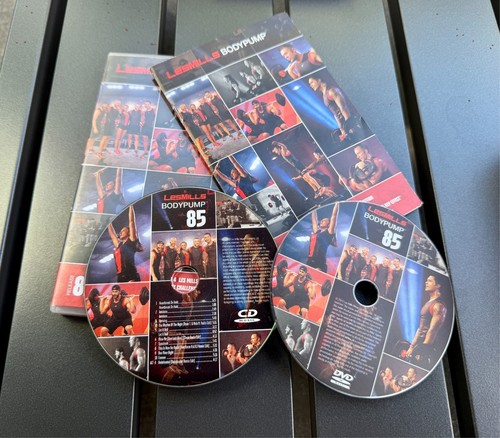 Les mills bodypump dvd cd - les, 85