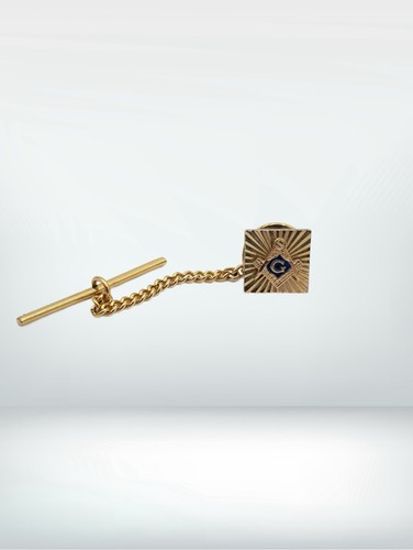 Vintage masonic tie tack pin - vintage,