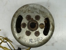 Kawasaki KL250 stator and flywheel.