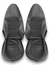 Seat Covers Faux Leather Black