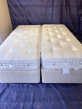 Vi Spring 5ft king size zip and link divan bed