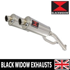 XT 660 X R 2004-2016 Exhaust Silencer Kit 300mm Oval End Cans 300SS