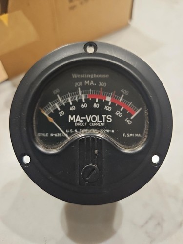 Vintage westinghouse volts - westinghouse, ma-volts