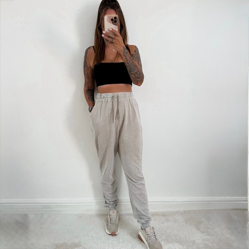 Ladies high waisted joggers - ladies,