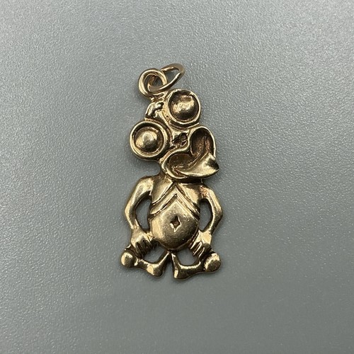 9ct gold hei tiki - gold,