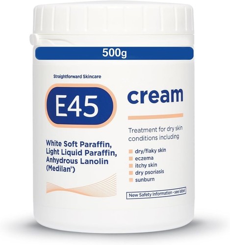E45 cream 500 - e45, –