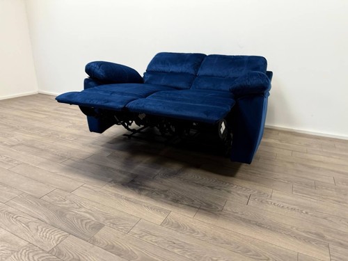 Toby navy blue velvet - blue, 2