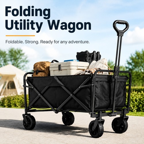 Heavy duty folding wagon - heavy, cart