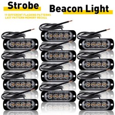 4 LED Amber Recovery Strobe