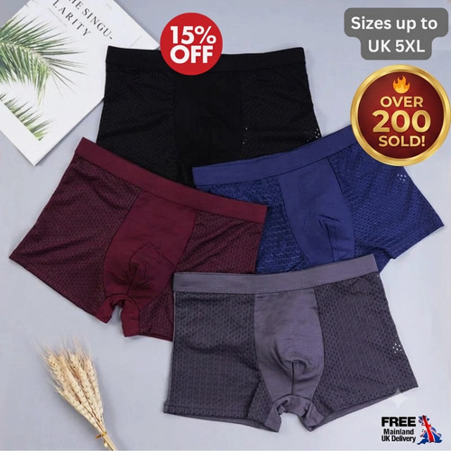 Bamboo fiber boxer shorts - fiber,