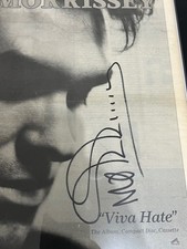 Signed Morrissey magazine