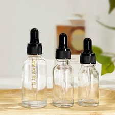 Refillable glass dropper - glass,
