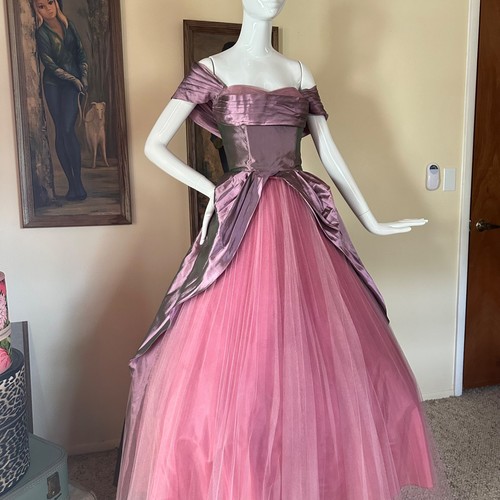 Vintage 1950s iridescent - vintage, silk