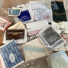 Vintage Carrier Bags Plastic