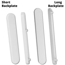 uPVC Door Handle Blank Plate