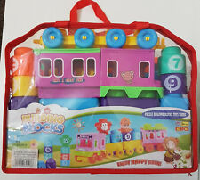 62 PCS BIG SIZE KIDS EDUCATIONAL PLASTIC BUILDING BLOCKS BRICKS PLAY TOY GIFT 