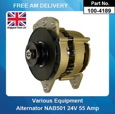 Universal Alternator Lucas NAB901 NAB501 24V 55 Amp Agricultural Marine