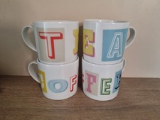 Jme by Jamie Oliver set of 4 mugs Tea/Coffee design