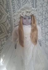 Ooak Horror Doll. Gothic Creepy 17" Porcelain Doll~Charla