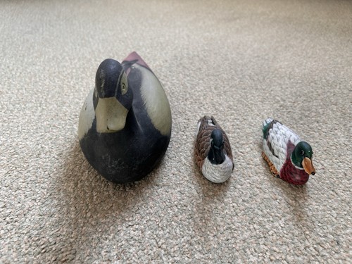 Wooden ducks decorative - ducks,