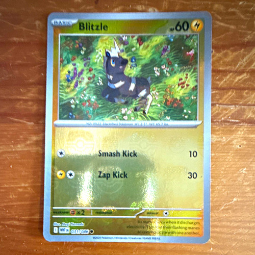 Blitzle pokémon tcg 031 095 - pokémon, 031/095
