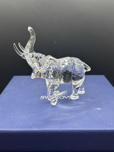 Swarovski crystal elephant - crystal,
