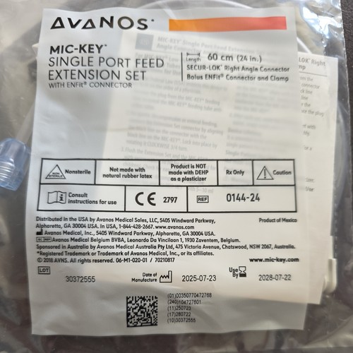 Xmic key gastrostomy feed - ,
