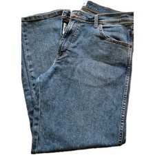 Wrangler Texas Men’s Jeans W36 L30 Blue Regular Fit Denim Classic Style