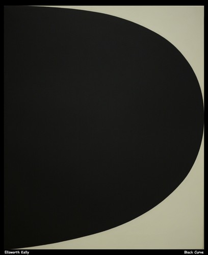 Ellsworth kelly black curve - kelly, o