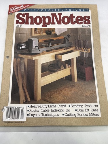 Shopnotes magazine vol issue - shopnotes, 2