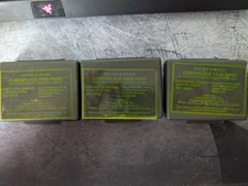 3 X 3 Colour  Non Irritant Camouflage Military Face Paint Tubs