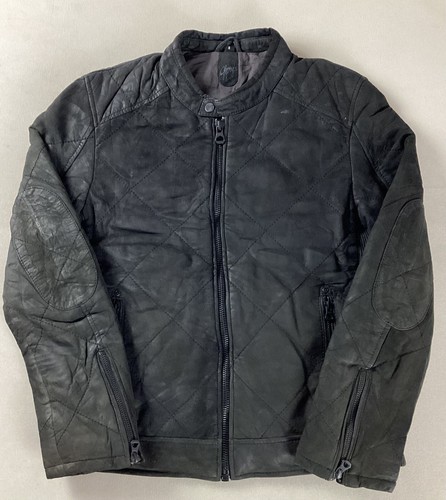 Gipsy leather biker jacket - leather,