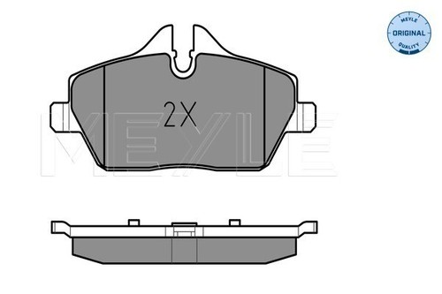 Brake pad set - pad, disc