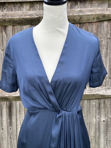 Women steel blue satin - women's,