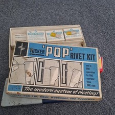 Collectable Tucker pop rivet kit - very good condition!