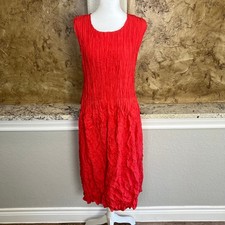 Alquema Long Crinkle Dress
