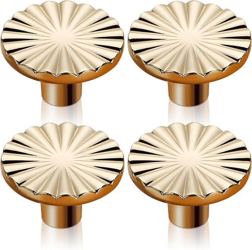 Brushed gold cabinet knobs 4 - cabinet,