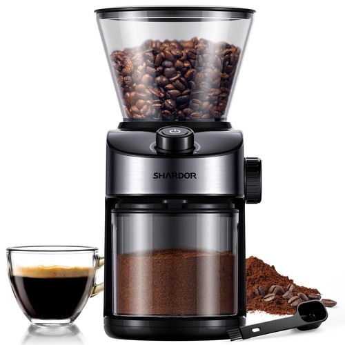 Coffee grinder electric burr - grinder,