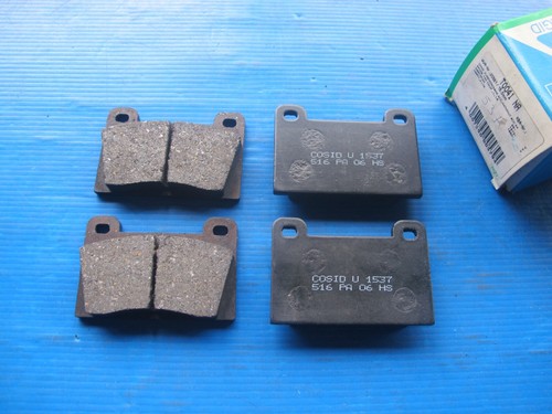 Pagid front rear brake pads - front,