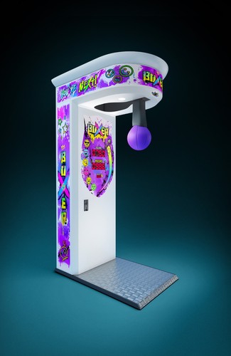 Coin operated boxer - operated, punching