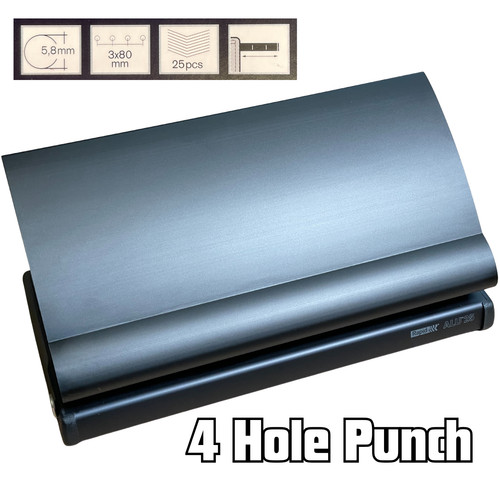 Rapid alu25 hole punch - rapid, 4-hole