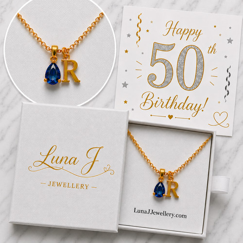 50th birthday birthstone - 50th,