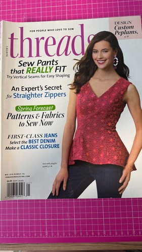 Threads sewing magazine - , issue