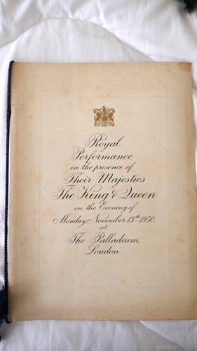 Royal performance programme - royal,